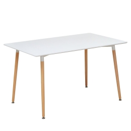 ΤΡΑΠΕΖΙ ARTELIBRE OWLET ΛΕΥΚΟ MDF/ΞΥΛΟ 120X80X74CM