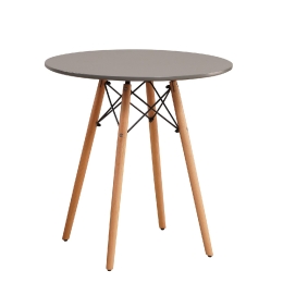 ΤΡΑΠΕΖΙ ARTELIBRE RAPTOR ΓΚΡΙ MDF/ΞΥΛΟ Φ70X74CM