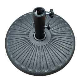 ΒΑΣΗ ΟΜΠΡΕΛΑΣ ARTELIBRE HAINAN 2.1KG ΜΑΥΡΟ ΠΛΑΣΤΙΚΟ 51X12X51CM