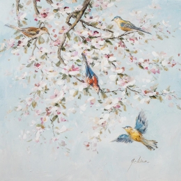  ΠΙΝΑΚΑΣ ARTELIBRE "ΖΩΙΚΟ ΒΑΣΙΛΕΙΟ" ΚΑΜΒΑΣ 80X80CM