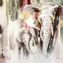  ΠΙΝΑΚΑΣ ARTELIBRE "ΖΩΙΚΟ ΒΑΣΙΛΕΙΟ" ΚΑΜΒΑΣ 100X100CM