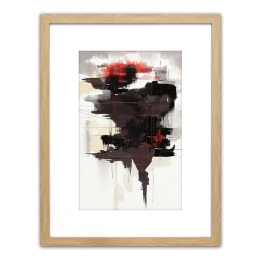 ΠΙΝΑΚΑΣ ΣΕ ΚΟΡΝΙΖΑ ARTELIBRE ΠΛΑΣΤΙΚΟ 'ABSTRACT' 35X45X1.8CM