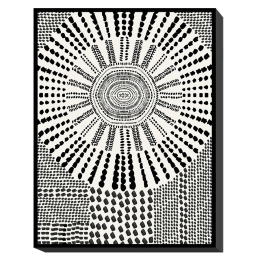ΠΙΝΑΚΑΣ ΣΕ ΚΟΡΝΙΖΑ ARTELIBRE "ABSTRACT" ΚΑΜΒΑΣ 60X80X3.5CM