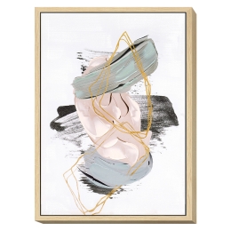 ΠΙΝΑΚΑΣ ΣΕ ΚΟΡΝΙΖΑ ARTELIBRE "ABSTRACT" ΚΑΜΒΑΣ 50X70X4CM