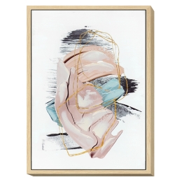 ΠΙΝΑΚΑΣ ΣΕ ΚΟΡΝΙΖΑ ARTELIBRE "ABSTRACT" ΚΑΜΒΑΣ 50X70X4CM