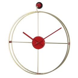 ΡΟΛΟΙ ΤΟΙΧΟΥ ARTELIBRE ΧΡΥΣΟ/ΚΟΚΚΙΝΟ ΜΕΤΑΛΛΟ 45.5X53X5.5CM