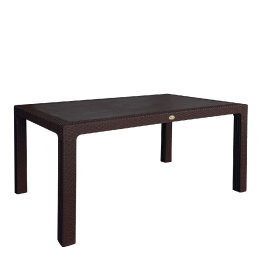 ΤΡΑΠΕΖΙ ΚΗΠΟΥ ARTELIBRE ECO ΚΑΦΕ ΑΝΑΚΥΚΛΩΜΕΝΟ PP 150X90X74CM