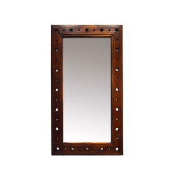 EΠIΠΛO ZB 305 Spotty Mirror Υ.100cm  Π.57cm  Β.04cm Ξύλο