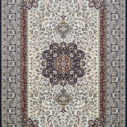 Χαλί Kasmir 2034 Beige-Blue Oval 67X150cm OVAL