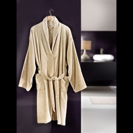 Μπουρνούζι Spa Beige Σε Κουτί Nima