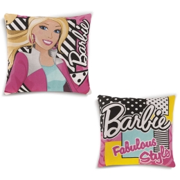 Διακοσμητικό Μαξιλάρι Barbie 09 (Με Γέμιση) DimCol 40Χ40 Πολυέστερ