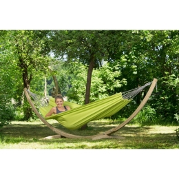 Αιώρα με ξύλινη βάση Kronos Set Florida Kiwi 358x120 εκ