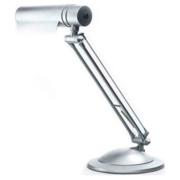 Artekko Φωτιστικό Γραφείου Bulge με Σπαστό Βραχίονα Inox 50cm