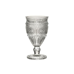 Inart S/6 Ποτήρι Κρασιού Διάφανο 340Ml Φ9Χ16.5