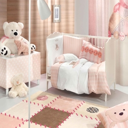 Χαλί Παιδικό Patchwork Pink Saint Clair 115X175cm