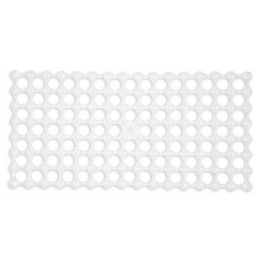 Πατάκι Αντιολισθητικό Golf 00285.001 White 34Χ68 34x68cm PVC