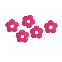 Μικρά Αντιολισθητικά Funky Flower (Σετ 5Τμχ) 00530 Fuchsia PVC