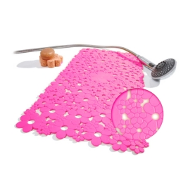 Πατάκι Αντιολισθητικό Fiore 00087.006 Fuchsia 34Χ74 34x74cm PVC