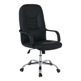 Πολυθρόνα Διευθυντή BF6550 ΕΟ304 65x65x109/117cm Black