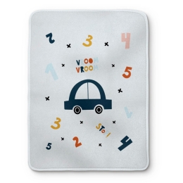 Borea Κουβέρτα Car Μονή 150 x 220 cm Σιέλ