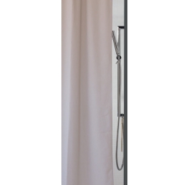Κουρτίνα Μπάνιου Natura 02327.002 Beige 180X200 cm 180Πx200Υ 180x200cm Πολυέστερ
