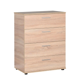 ΣΥΡΤΑΡΙΕΡΑ ΜΕΛΑΜΙΝΗΣ TRENDLINE MEGAPAP ΣΕ ΧΡΩΜΑ SONOMA 73X44X96ΕΚ.