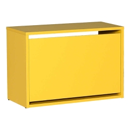 ΠΑΠΟΥΤΣΟΘΗΚΗ ΜΕΛΑΜΙΝΗΣ FLAT DUO MEGAPAP 6 ΖΕΥΓΩΝ ΧΡΩΜΑ ΚΙΤΡΙΝΟ 60X42X30ΕΚ.
