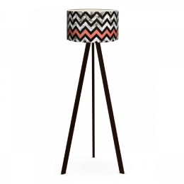 ΦΩΤΙΣΤΙΚΟ ΔΑΠΕΔΟΥ ROSLING MEGAPAP MDF/ΥΦΑΣΜΑ PVC ΧΡΩΜΑ ΜΑΥΡΟ/ΠΟΛΥΧΡΩΜΟ 38X38X140ΕΚ.