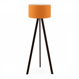 ΦΩΤΙΣΤΙΚΟ ΔΑΠΕΔΟΥ ROSLING MEGAPAP MDF/ΥΦΑΣΜΑ PVC ΧΡΩΜΑ ΜΑΥΡΟ/ΠΟΡΤΟΚΑΛΙ 38X21X140ΕΚ.