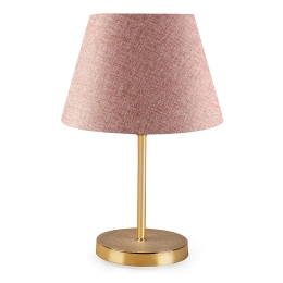 ΦΩΤΙΣΤΙΚΟ ΕΠΙΤΡΑΠΕΖΙΟ ROSENTHAL MEGAPAP ΥΦΑΣΜΑ PVC ΧΡΩΜΑ ΡΟΖ/ΧΡΥΣΟ 22X17X37ΕΚ.