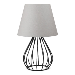 ΦΩΤΙΣΤΙΚΟ ΕΠΙΤΡΑΠΕΖΙΟ AKERLIND MEGAPAP ΥΦΑΣΜΑ PVC/ΜΕΤΑΛΛΟ ΧΡΩΜΑ ΑΝΟΙΧΤΟ ΓΚΡΙ/ΜΑΥΡΟ 22X17X36ΕΚ.