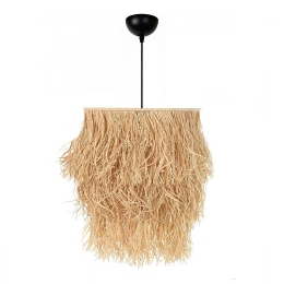 ΦΩΤΙΣΤΙΚΟ ΟΡΟΦΗΣ BOHEMIAN MEGAPAP E27 ΑΠΟ ΣΧΟΙΝΙ ΜΟΝΟΦΩΤΟ ΧΡΩΜΑ ΦΥΣΙΚΟ Φ25X70ΕΚ.