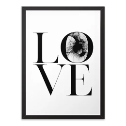 ΠΙΝΑΚΑΣ "AMOUR" MEGAPAP 1 ΤΜΧ. ΣΕ ΠΛΑΙΣΙΟ 50X70X2ΕΚ.