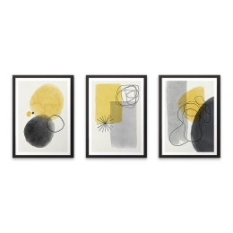 ΠΙΝΑΚΑΣ "THREADS" MEGAPAP 3 ΤΜΧ. ΣΕ ΠΛΑΙΣΙΟ 35X45X2ΕΚ.