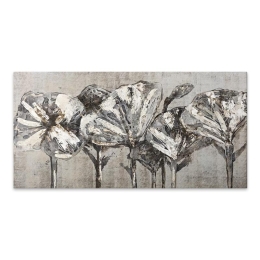 ΠΙΝΑΚΑΣ ΣΕ ΚΑΜΒΑ "WHITE FLOWERS" MEGAPAP ΨΗΦΙΑΚΗΣ ΕΚΤΥΠΩΣΗΣ 120X60X3ΕΚ.