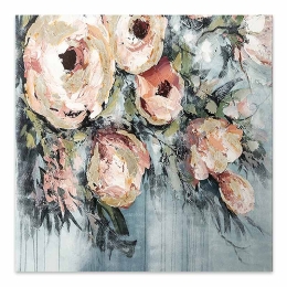 ΠΙΝΑΚΑΣ ΣΕ ΚΑΜΒΑ "ROSES" MEGAPAP ΨΗΦΙΑΚΗΣ ΕΚΤΥΠΩΣΗΣ 100X100X3ΕΚ.