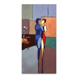ΠΙΝΑΚΑΣ ΣΕ ΚΑΜΒΑ "DANCE COUPLE" MEGAPAP ΨΗΦΙΑΚΗΣ ΕΚΤΥΠΩΣΗΣ 40X80X3ΕΚ.