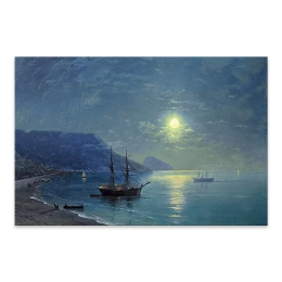 ΠΙΝΑΚΑΣ ΣΕ ΚΑΜΒΑ "NIGHT IN THE CRIMEA" MEGAPAP ΨΗΦΙΑΚΗΣ ΕΚΤΥΠΩΣΗΣ 60X40X3ΕΚ.