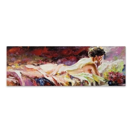 ΠΙΝΑΚΑΣ ΣΕ ΚΑΜΒΑ "NAKED GIRL" MEGAPAP ΨΗΦΙΑΚΗΣ ΕΚΤΥΠΩΣΗΣ 120X40X3ΕΚ.