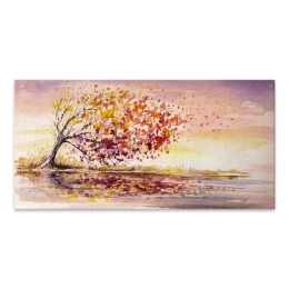 ΠΙΝΑΚΑΣ ΣΕ ΚΑΜΒΑ "TREE IN THE WIND" MEGAPAP ΨΗΦΙΑΚΗΣ ΕΚΤΥΠΩΣΗΣ 140X70X3ΕΚ.