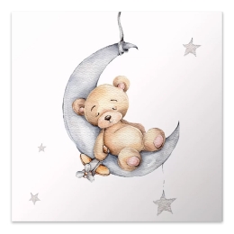 ΠΙΝΑΚΑΣ ΣΕ ΚΑΜΒΑ "BABY BEAR" MEGAPAP ΨΗΦΙΑΚΗΣ ΕΚΤΥΠΩΣΗΣ 40X40X3ΕΚ.