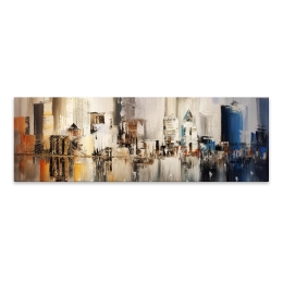 ΠΙΝΑΚΑΣ ΣΕ ΚΑΜΒΑ "CITY" MEGAPAP ΨΗΦΙΑΚΗΣ ΕΚΤΥΠΩΣΗΣ 140X70X3ΕΚ.