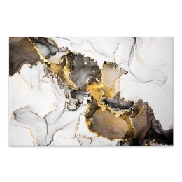 ΠΙΝΑΚΑΣ ΣΕ ΚΑΜΒΑ "ABSTRACT GOLDEN DREAM" MEGAPAP ΨΗΦΙΑΚΗΣ ΕΚΤΥΠΩΣΗΣ 140X70X3ΕΚ.