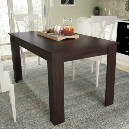 ΤΡΑΠΕΖΙ TITO MEGAPAP ΜΕΛΑΜΙΝΗΣ ΧΡΩΜΑ WENGE 138X80X74ΕΚ.