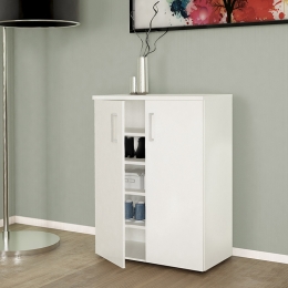 ΠΑΠΟΥΤΣΟΘΗΚΗ ΜΕΛΑΜΙΝΗΣ VICO MEGAPAP ΧΡΩΜΑ ΛΕΥΚΟ 60X33X81ΕΚ.