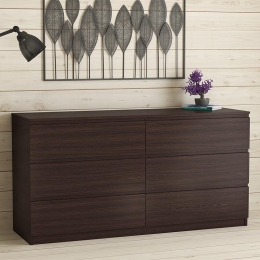 ΣΥΡΤΑΡΙΕΡΑ ΜΕΛΑΜΙΝΗΣ MAURO MEGAPAP ΧΡΩΜΑ WENGE 138X40X70ΕΚ.