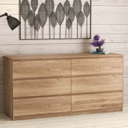 ΣΥΡΤΑΡΙΕΡΑ ΜΕΛΑΜΙΝΗΣ MAURO MEGAPAP ΧΡΩΜΑ HONEY OAK 138X40X70ΕΚ.