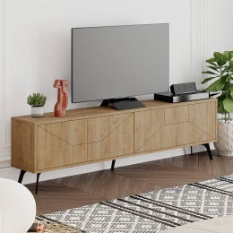 ΕΠΙΠΛΟ ΤΗΛΕΟΡΑΣΗΣ DUNE MEGAPAP ΧΡΩΜΑ ΦΥΣΙΚΟ ΟΞΙΑΣ 180X29,6X50ΕΚ.