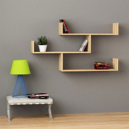 ΡΑΦΙΕΡΑ ΤΟΙΧΟΥ TIBET MEGAPAP ΧΡΩΜΑ ΦΥΣΙΚΟ ΟΞΙΑΣ 119X22X66ΕΚ.