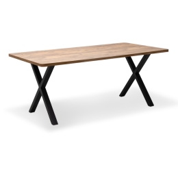 ΤΡΑΠΕΖΙ JEREMY MEGAPAP MDF - ΜΕΤΑΛΛΙΚΟ ΧΡΩΜΑ ΑΚΑΚΙΑΣ 160X80X75ΕΚ.